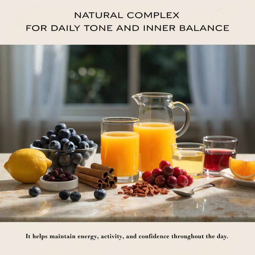 Close-up view of Vitazorin capsules showing the natural botanical fill